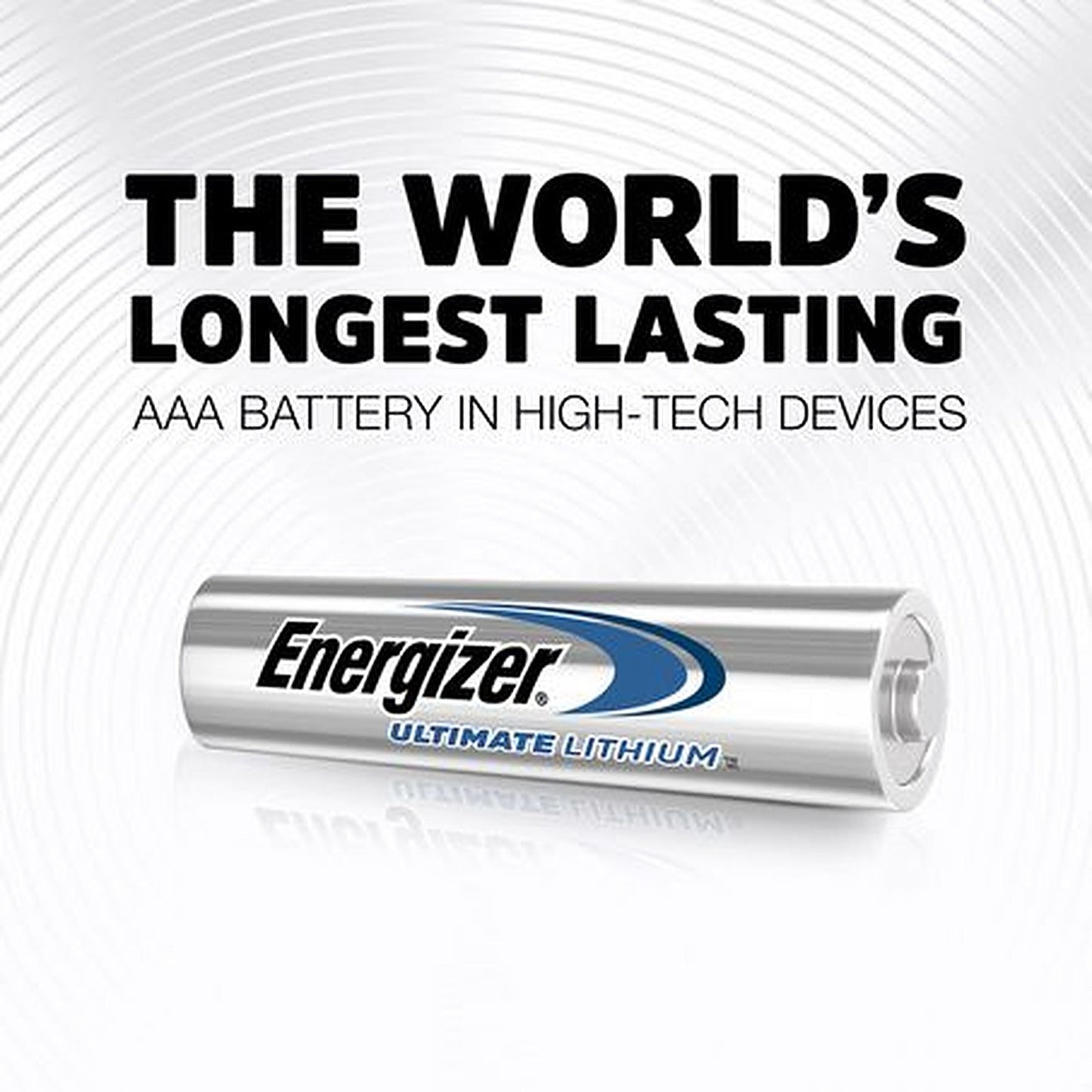 Energizer AAA Battery Ultimate Lithium — 2 Pack E000027100