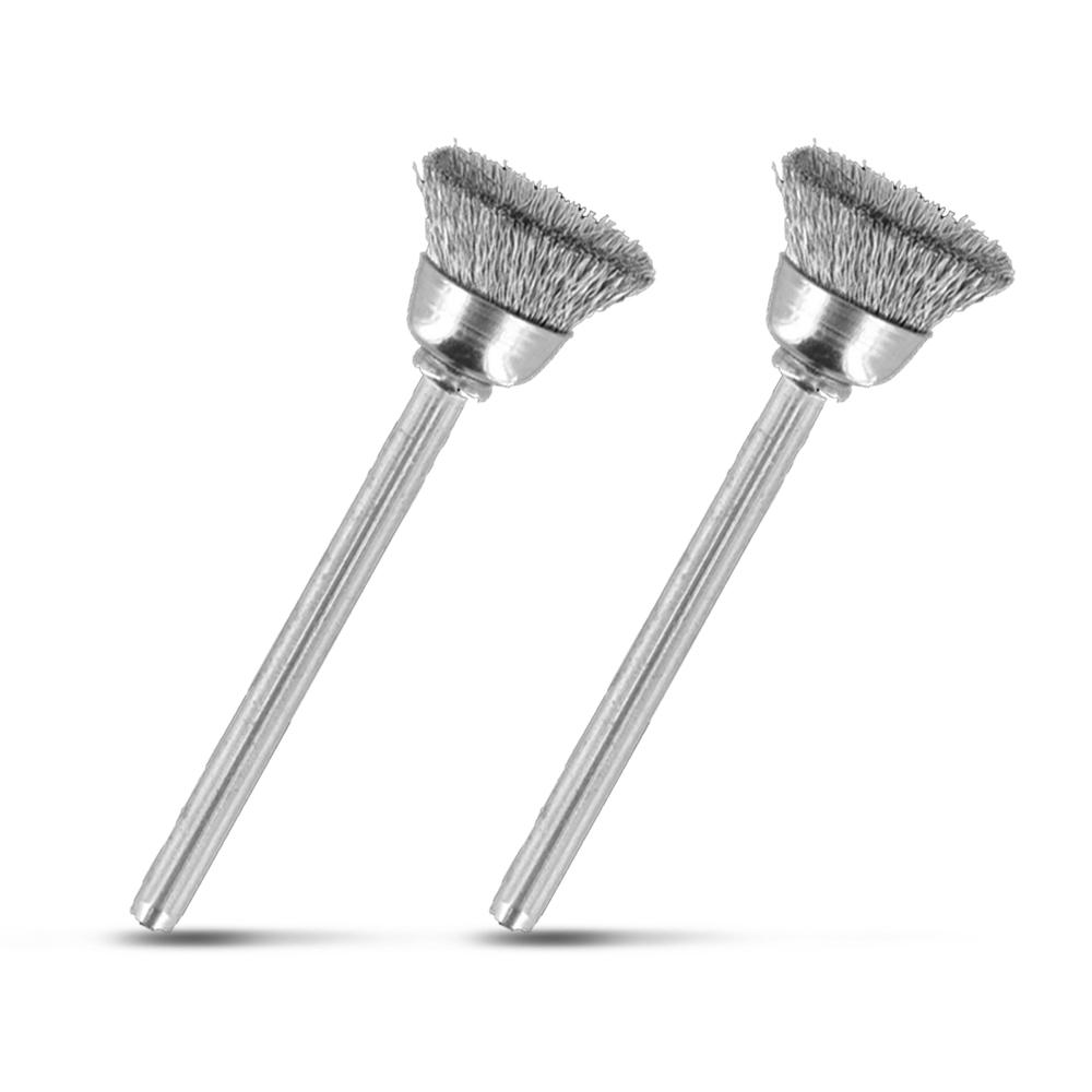 Dremel 442-02 (2.615.044.2AC) 2-Pack 13mm Round Carbon Steel Brush
