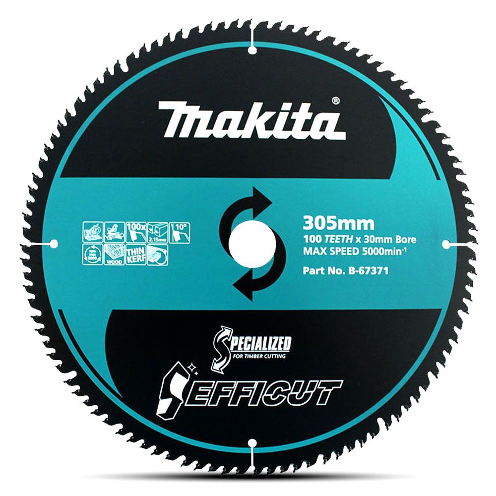 Makita B-67371 305mm (12") 100T Efficut TCT Wood Saw Blade