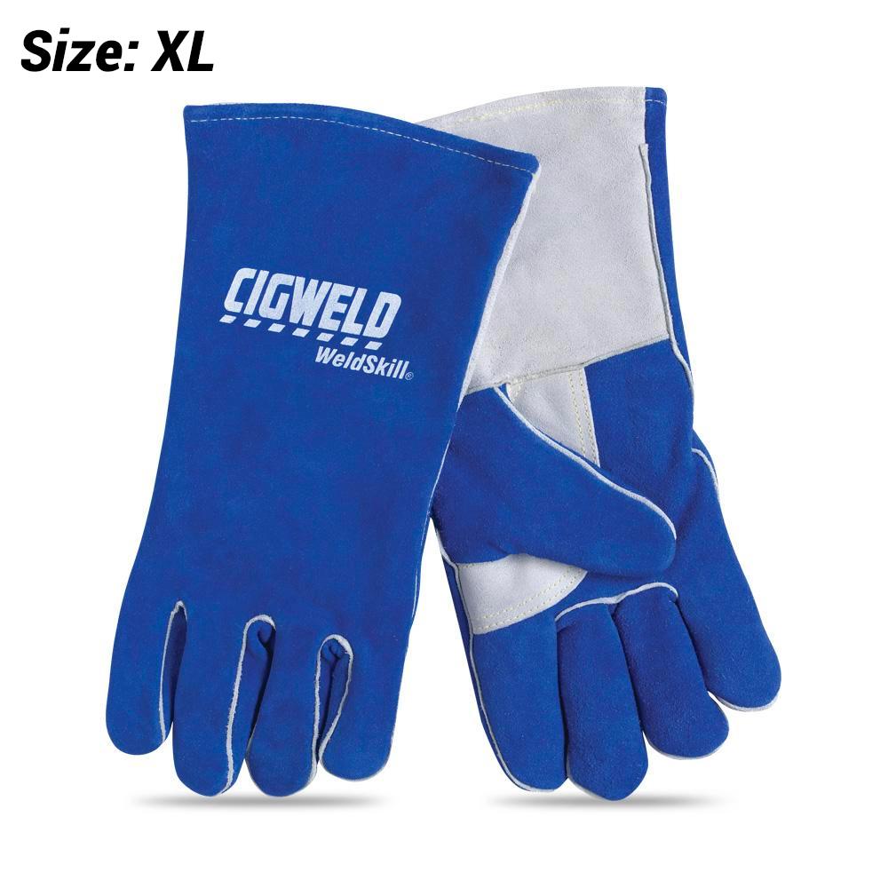 Cigweld 646767 WeldSkill Heavy Duty Gloves (X-Large)