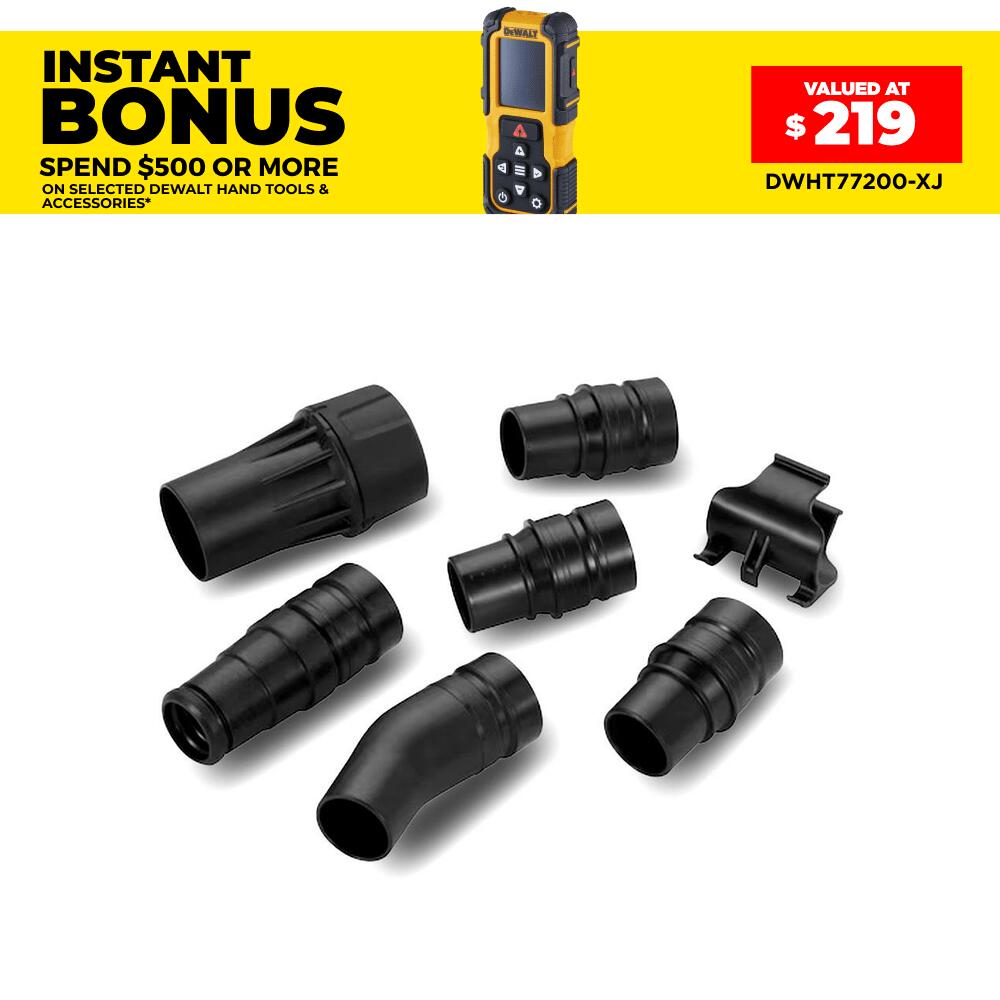 DeWalt DWV9220 Airlock Dust Connection System Woodworking Kit
