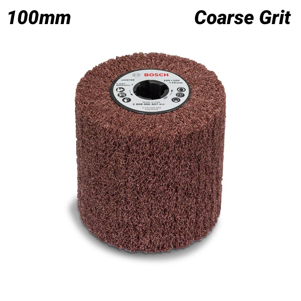Bosch 100X19MM,C,1X (2.608.000.607) Coarse Grit 100mm Flap Sanding Disc for Burnishing Machines