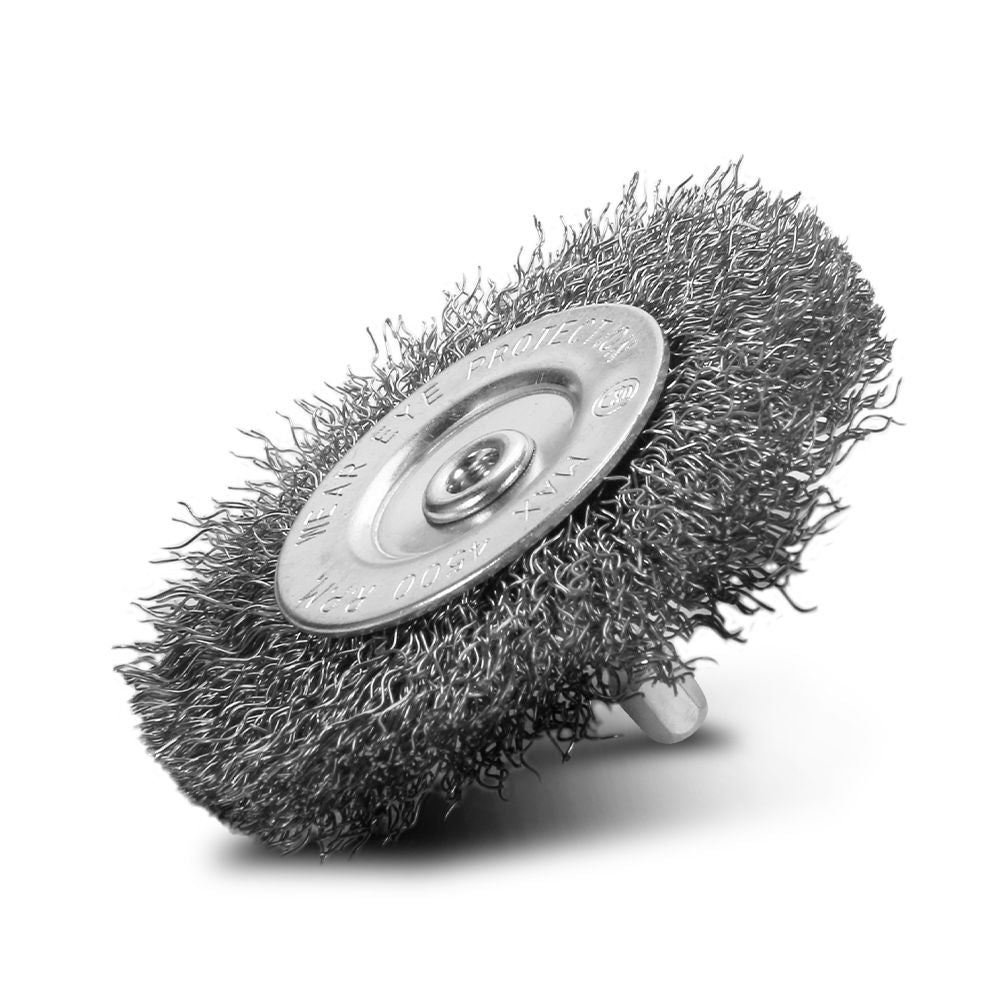 Xtorque XSB70M 70mm Steel Crimp Wire Wheel Brush