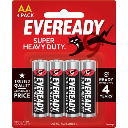 Eveready AA Battery Super Heavy Duty — 4 Pack E301344000
