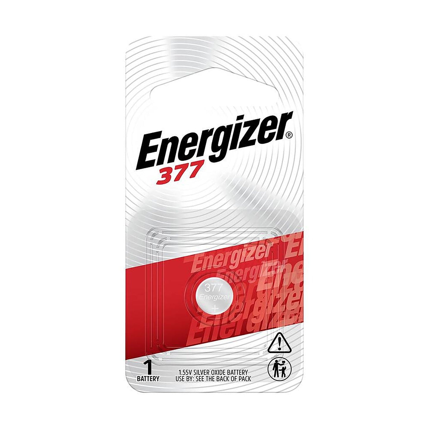 Energizer 377/376 Silver Oxide Watch Battery — 1 Pack E303809700