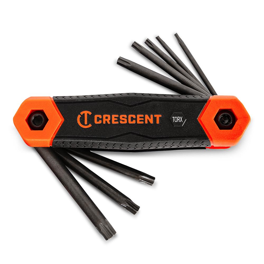 Crescent CHKFT8 8pce Torx Hex Key Folding Set