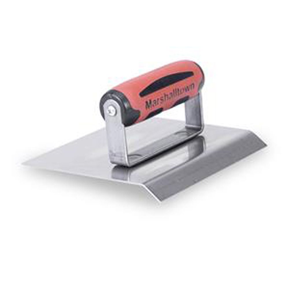 Marshalltown MT483CH 152mm x 152mm Stainless Steel Chamfer Hand Concrete Edger