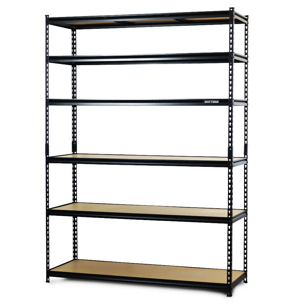 Daytona DSH6T2090540 200KG 1500mm x 540mm x 2130mm 6 Tier Heavy Duty Shelving Unit