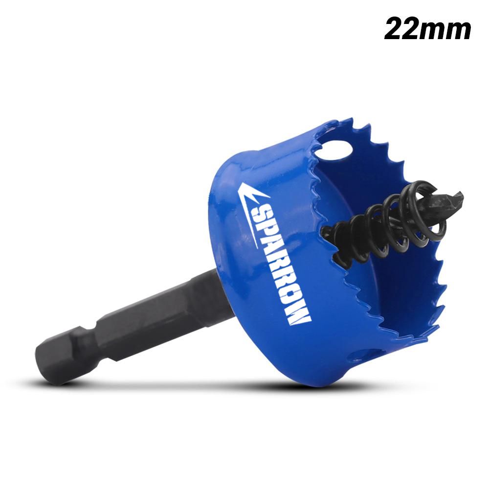 Sparrow SHIH22 22mm Bi-Metal HSS Impact Hole Saw