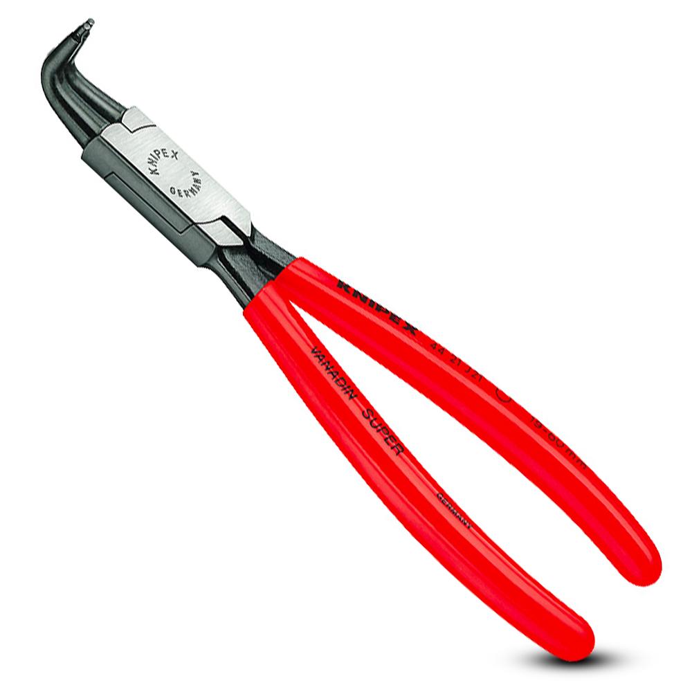 Knipex 4421J41SB 300mm Bent Tip Internal Circlip Pliers - MADE IN GERMANY