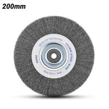 Bordo 5108-200/20.3 200mm 0.3mm Steel Wire Crimp Wire Wheel - 20mm Thickness