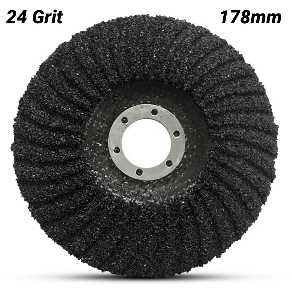 PFERD 75600566 178mm (7") Concrete / Stone Zec Type Superflex 24 Grit Grinding Disc
