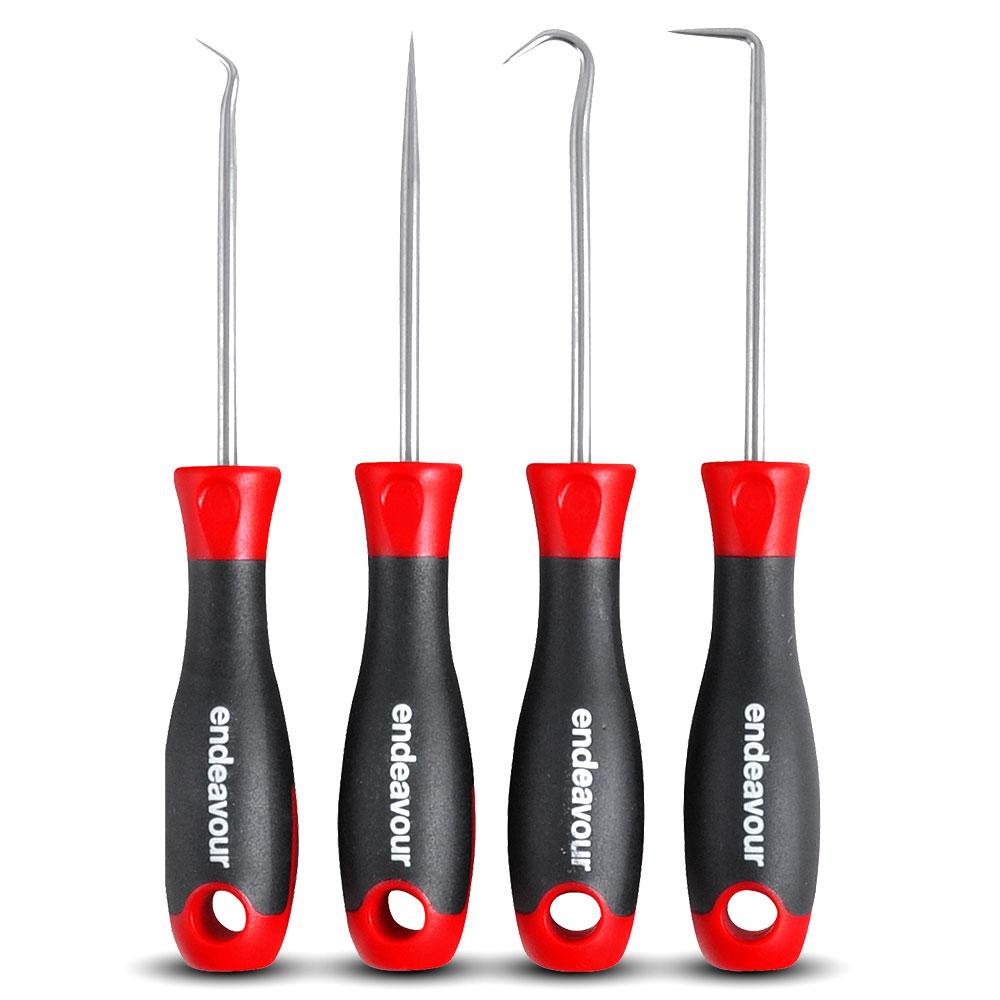 Endeavour Tools DA1234 4pce Hook & Pick Set