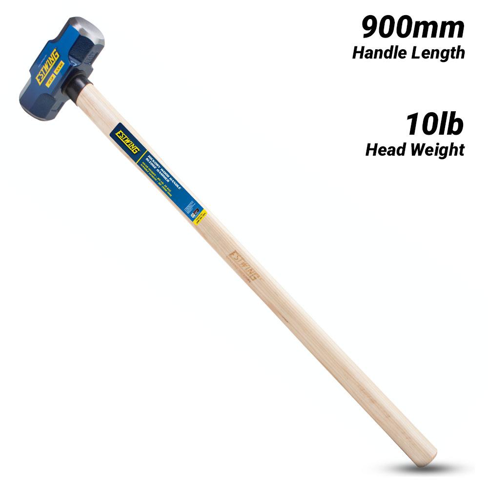 Estwing ESH-1036W 900mm (36") 10lb Sledge Hammer with Hickory Wood Handle