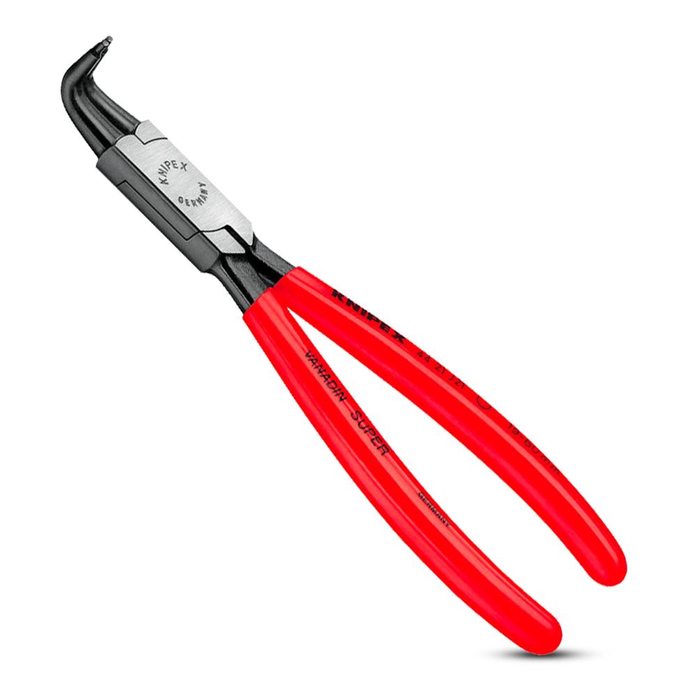 Knipex 4421J31SB 215 Bent Tip Internal Circlip Pliers
