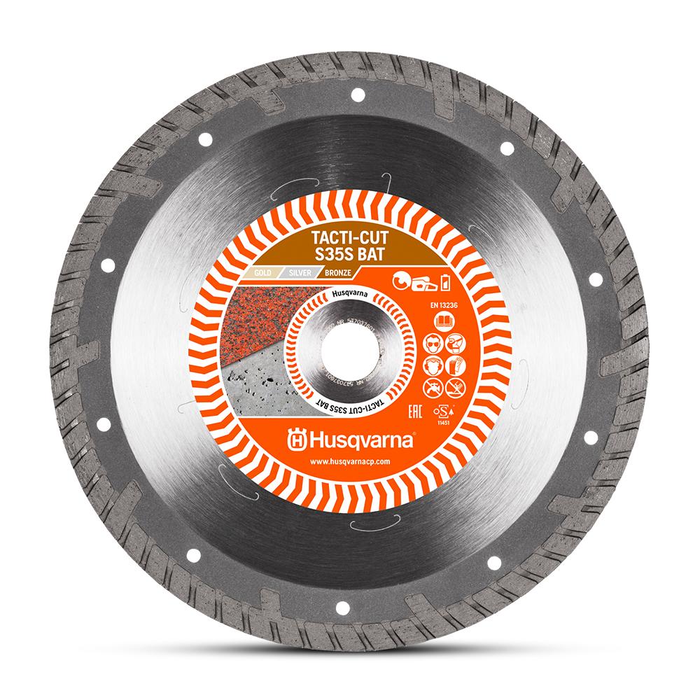 Husqvarna 596520301 230mm (9") Battery Silent Core Dia Tacti-Cut Blade Suits K535I