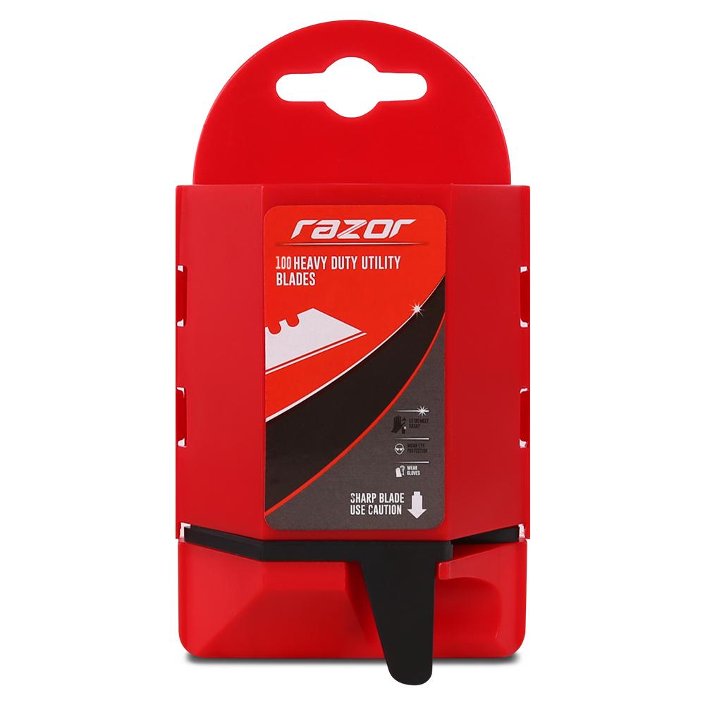 Razor RUB100 Heavy Duty Utility Blades - 100 Pack