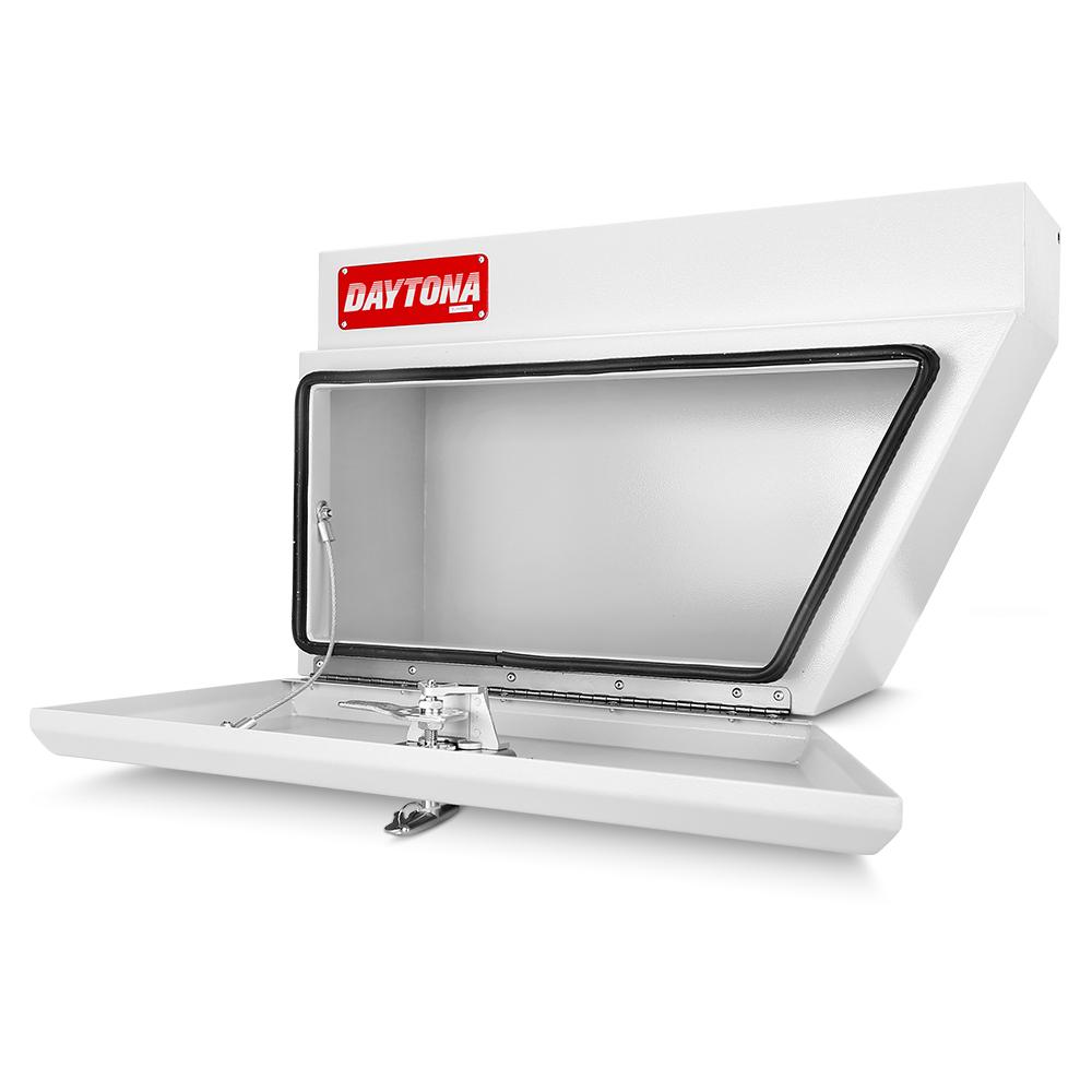 Daytona BURW660 1.5mm RIGHT 660mm x 410mm x 260mm Steel Underbody / Under Tray White Tool Box