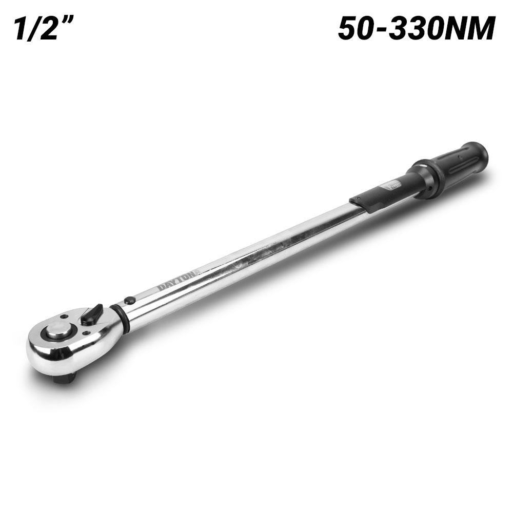 Daytona DL12TW60NMWT 1/2" Drive 580mm Long Handle Window Type Torque Wrench 50-330NM