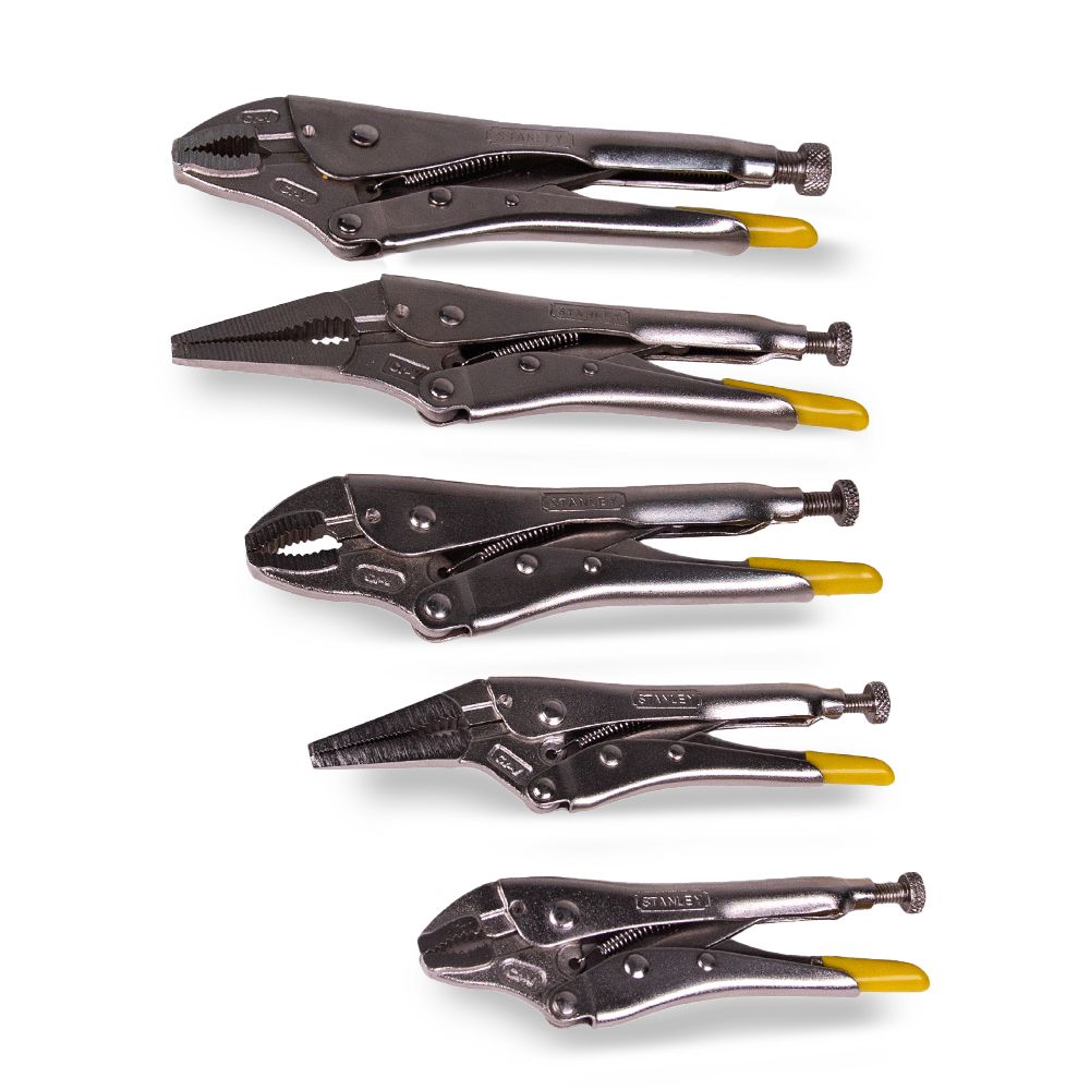 Stanley STHT94961-0 5pce Locking Grip Pliers Set