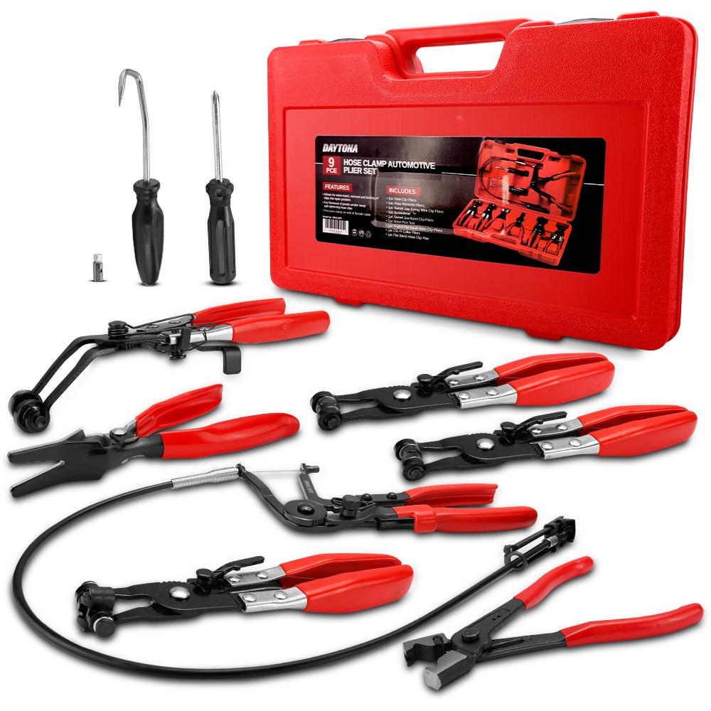 Daytona D9HCAPS 9pce Hose Clamp Automotive Plier Set