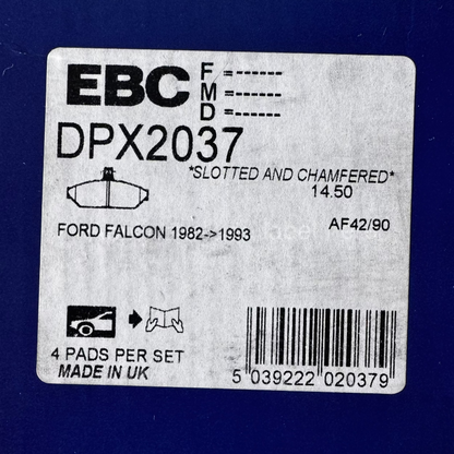 EBC Ultimax Heavy Duty Brake Pad Set DPX2037