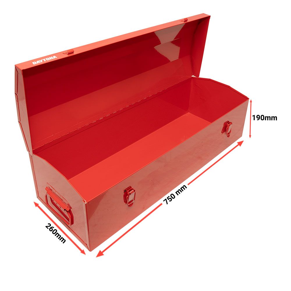 Daytona DSSTC Daytona Heavy Duty Portable Steel Storage Box Tool Case