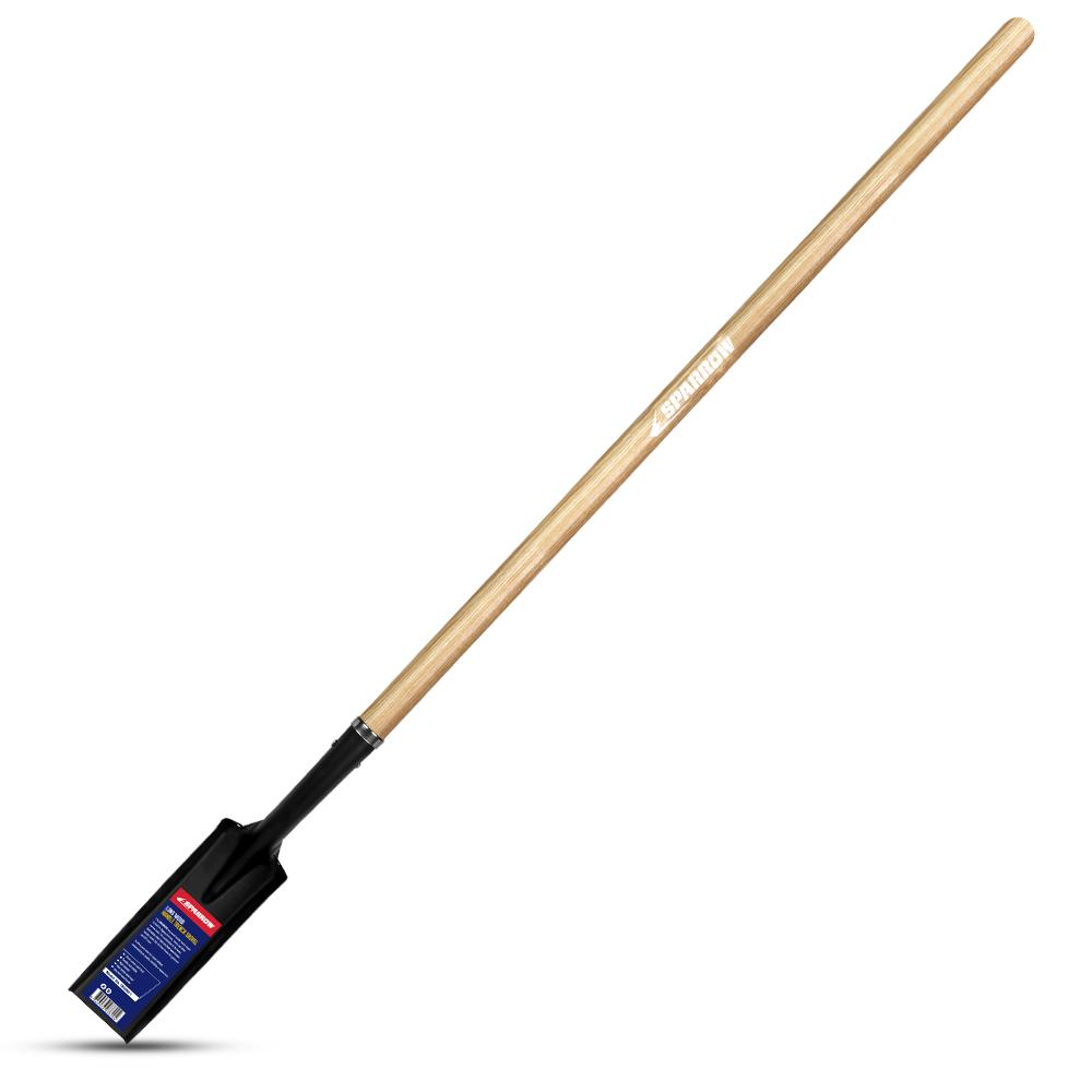 Sparrow THSW01 Long Wood Handle Trench Shovel