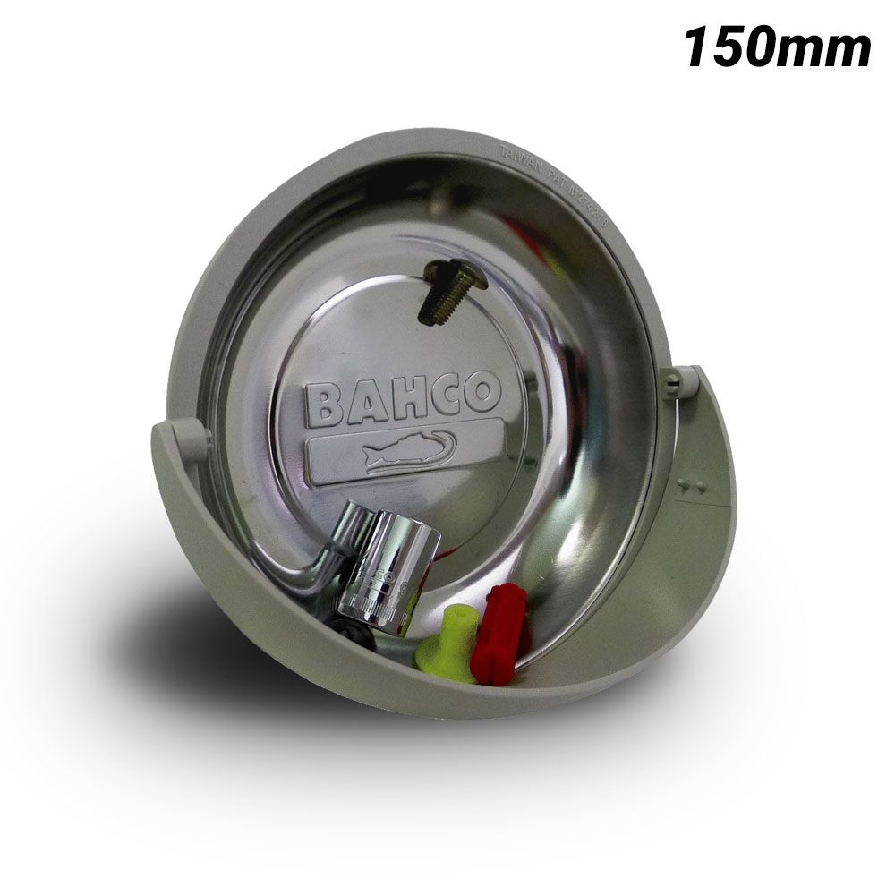 Bahco BMD150 150mm Round Magnetic Storage Dish with PVC Extension