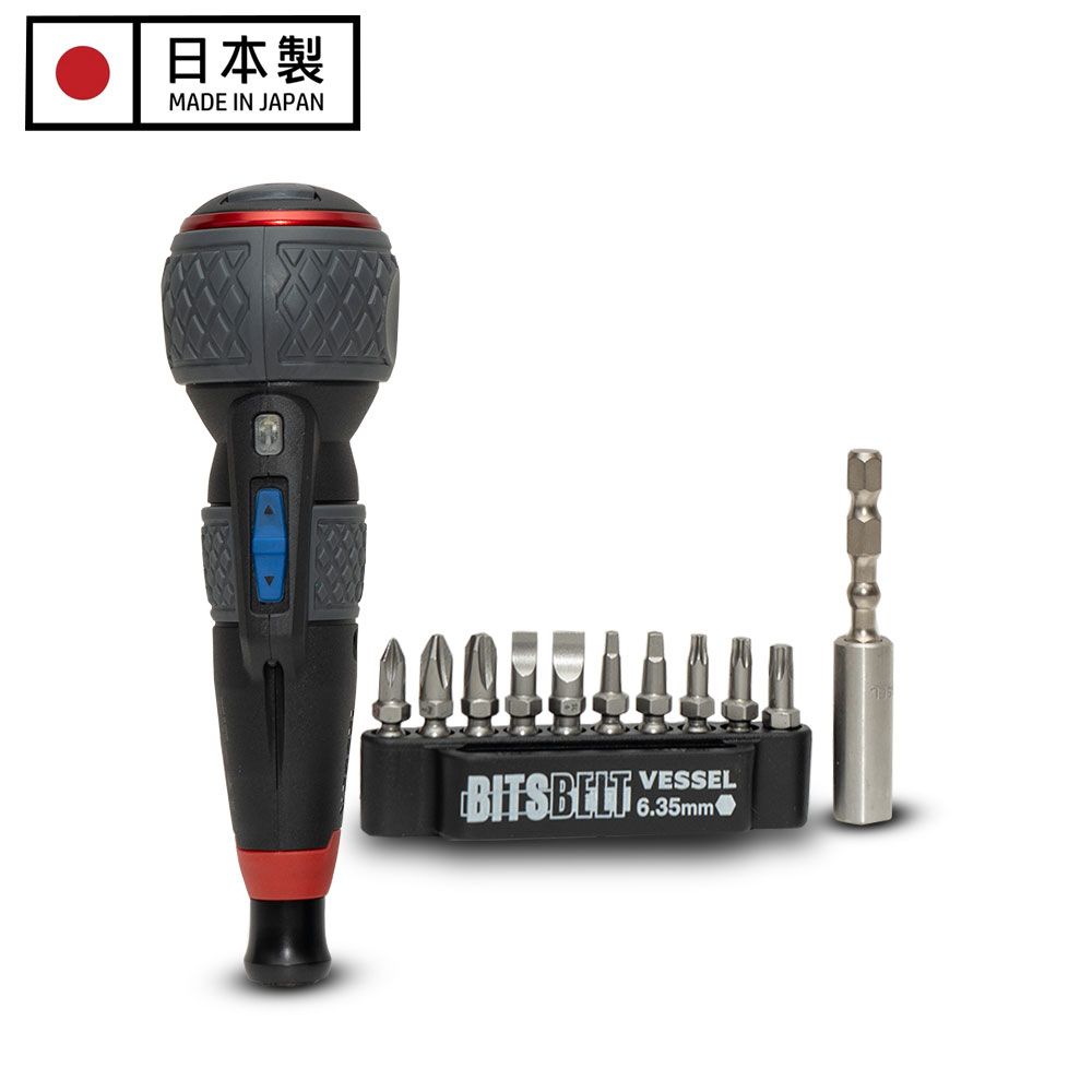 Vessel 220USB-P11EB-S 3.6V Li-ion USB Rechargeable 3 Speed Electric Screwdriver