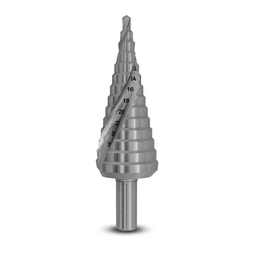 Makita P-69917 4mm-30mm Metric HSS-G Spiral 14 Step Drill Bit