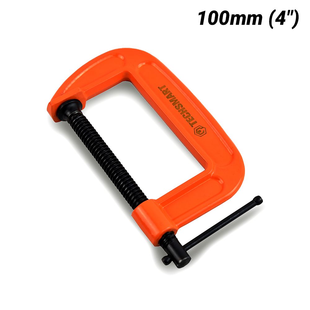 Techsmart TGPGC4 100mm (4") General Purpose G Clamp