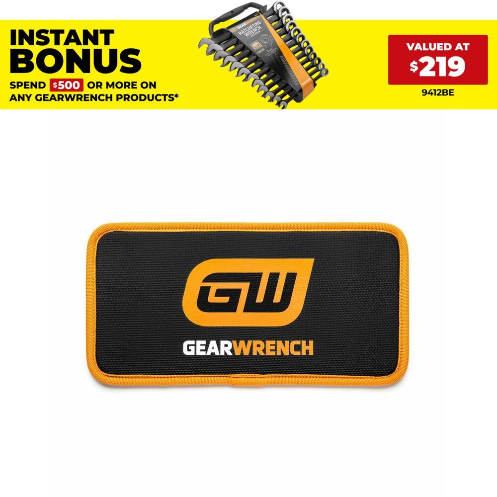 GEARWRENCH GWMAGMAT126 305mm x 152mm (12" x 6") High Strength Magnetic Tool Mat