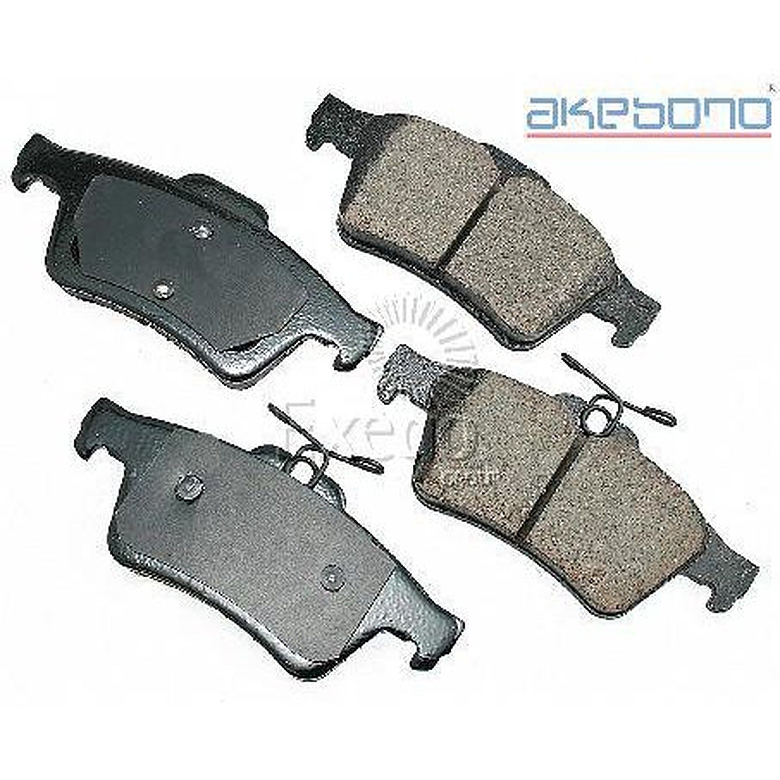 Akebono Euro Brake Pad Set Rear — Saab 9-3 EUR1095