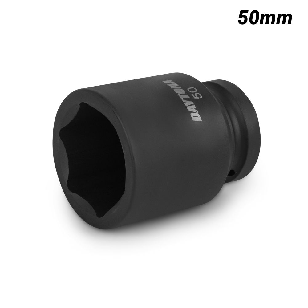 Daytona D1S50MM 50mm 1" Drive 6 Point Metric Impact Socket