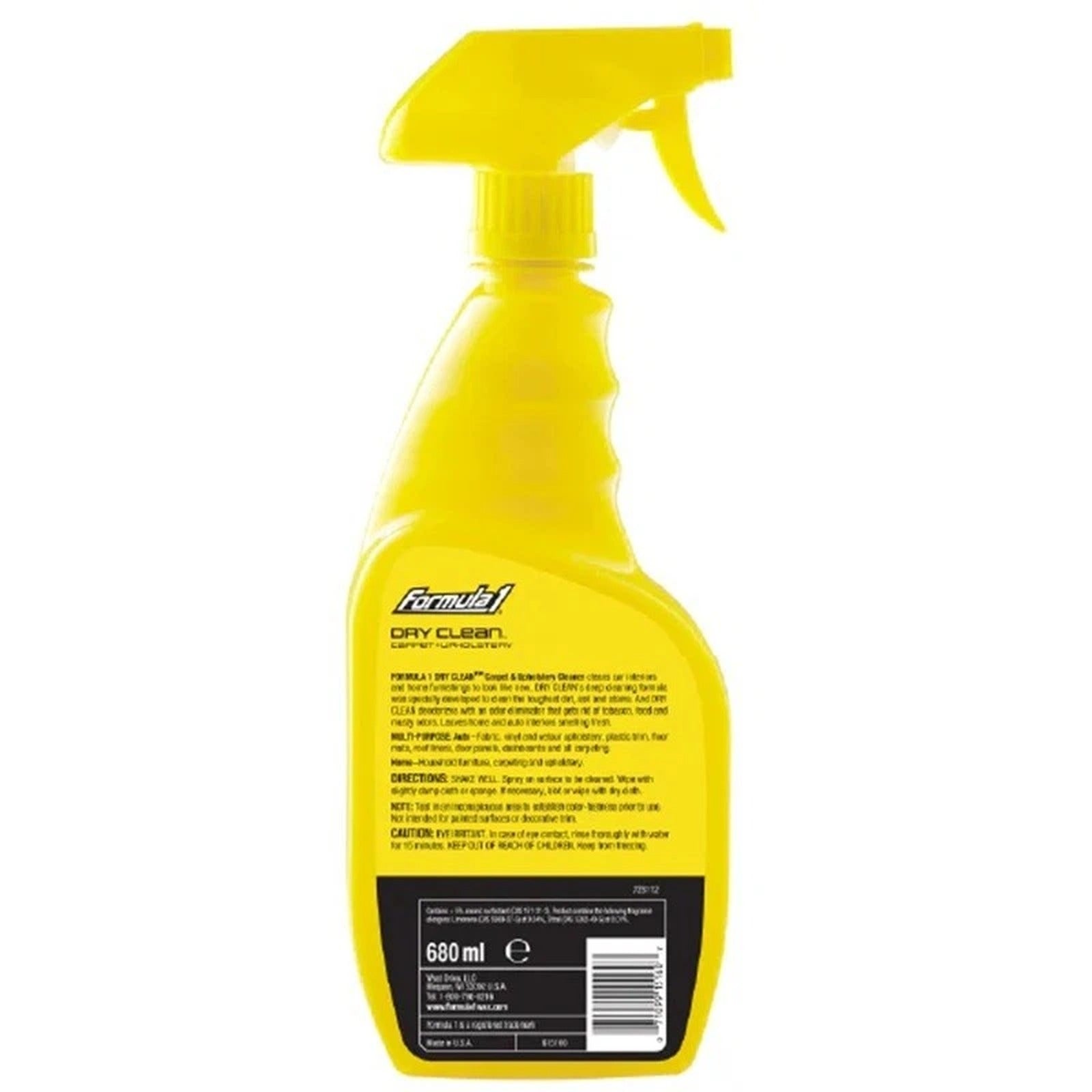 Formula 1 615160 Dry Clean Carpet & Upholstery Cleaner 592ml