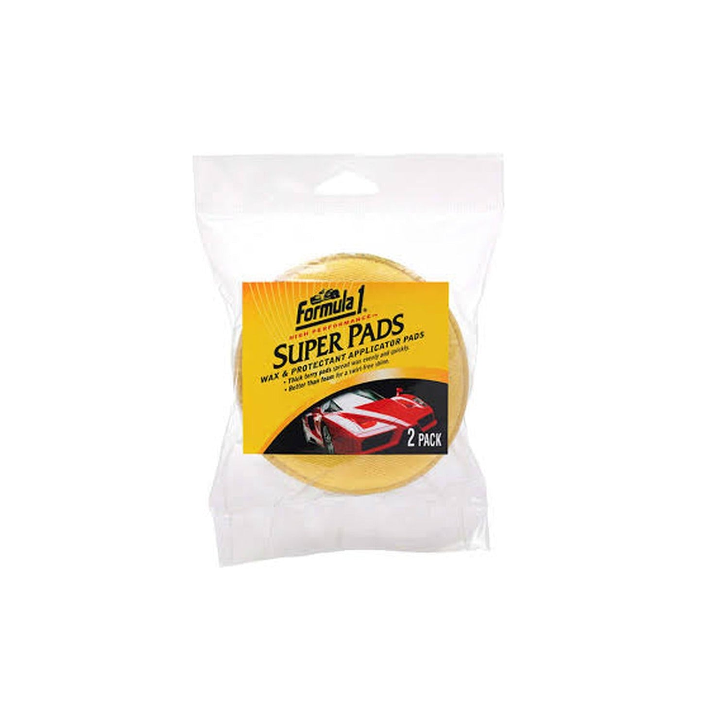 Formula 1 625027 Super Pads Wax & Protectant Applicator Pads 2-Pack