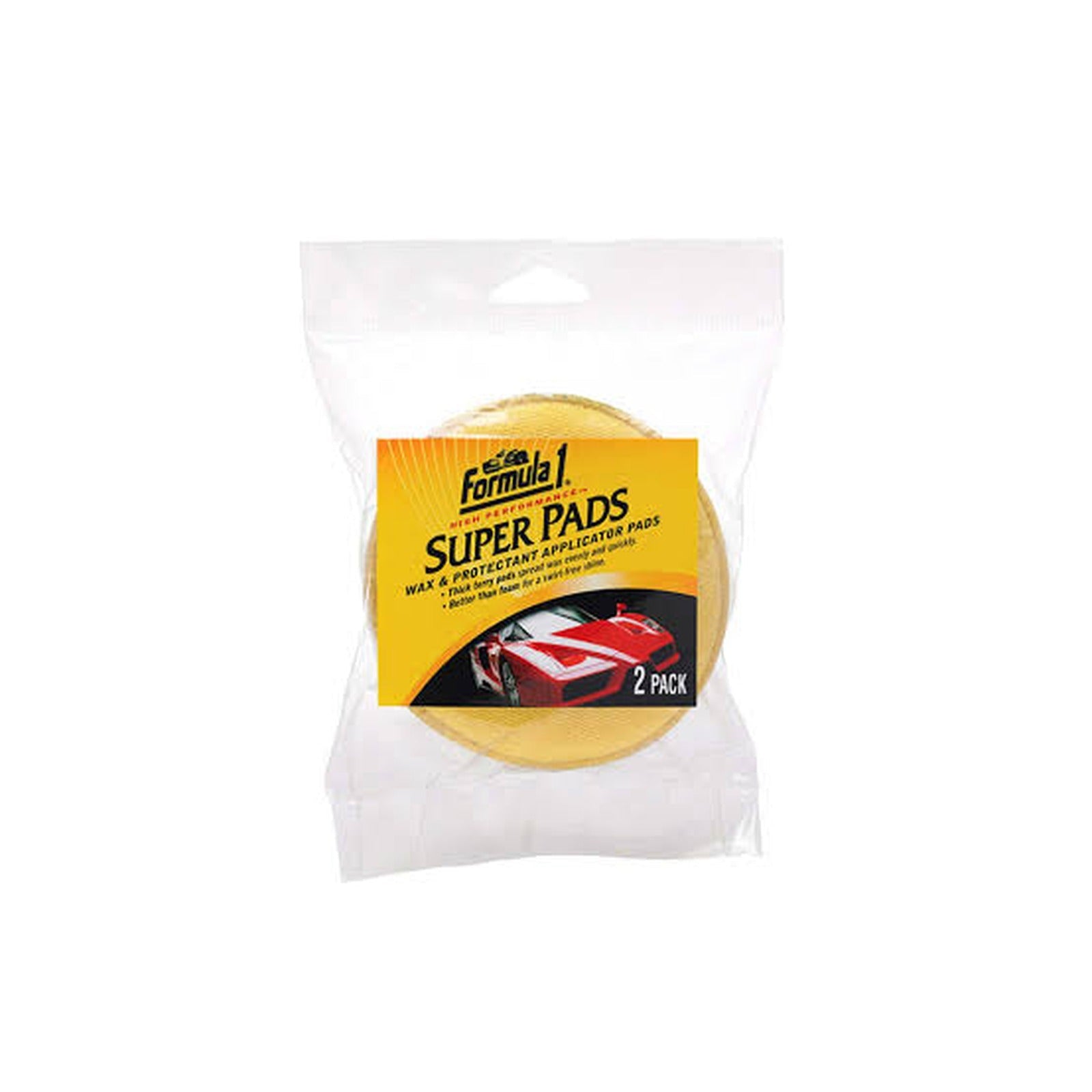 Formula 1 625027 Super Pads Wax & Protectant Applicator Pads 2-Pack