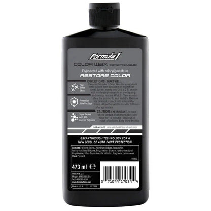 Formula 1 Ceramic Color Wax Black 473ml