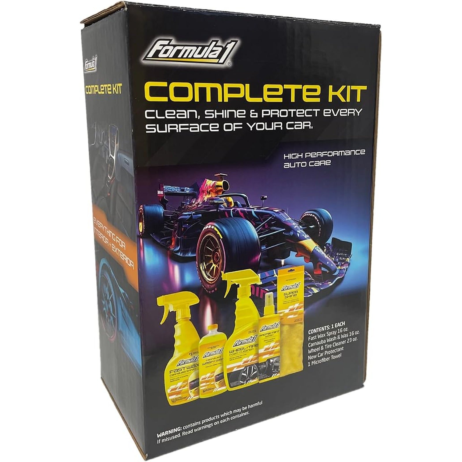 Formula 1 Complete Auto Care Kit