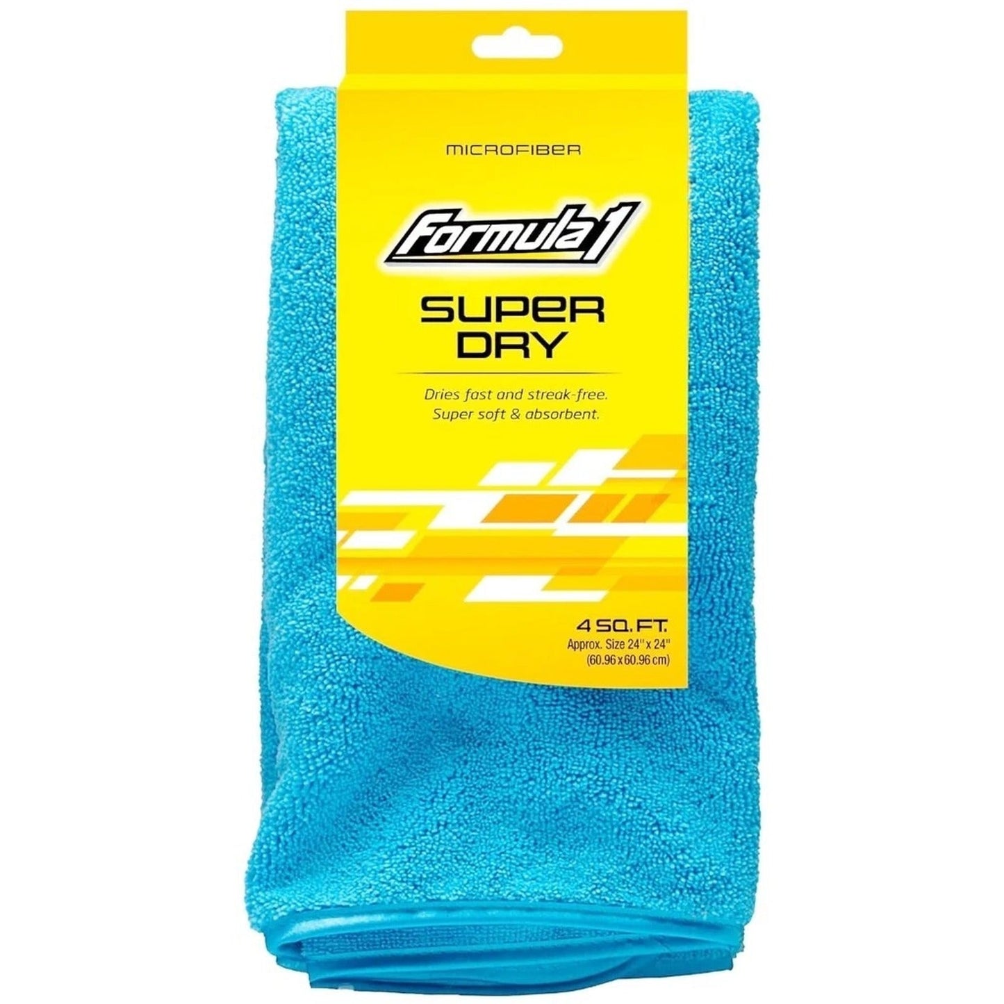 Formula 1 Super Dry Microfibre Car Drying Towel 60x60cm