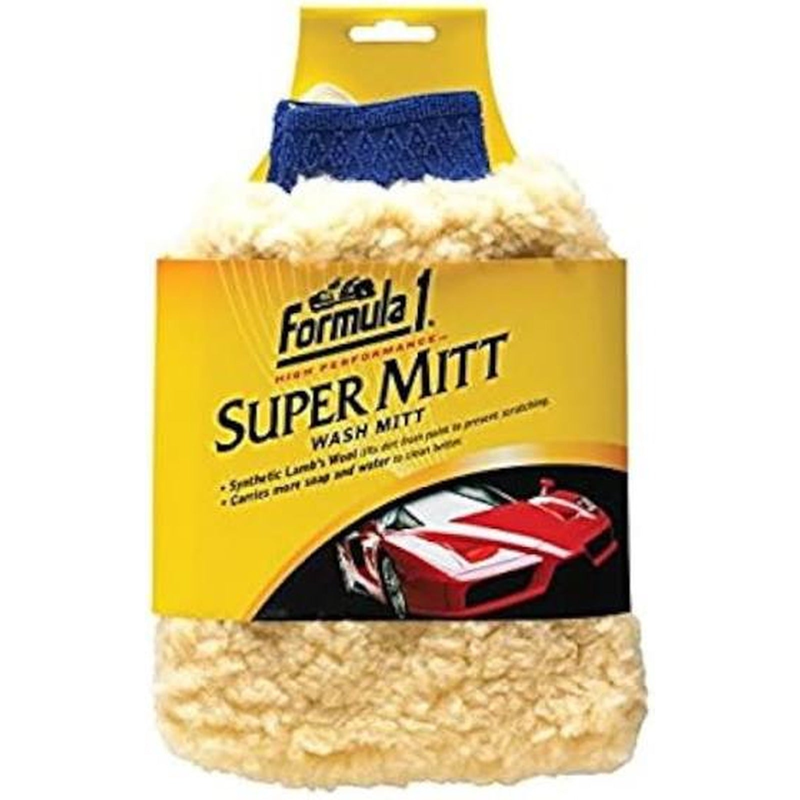 Formula 1 Super Mitt Synthetic Wool Car Wash Mitt