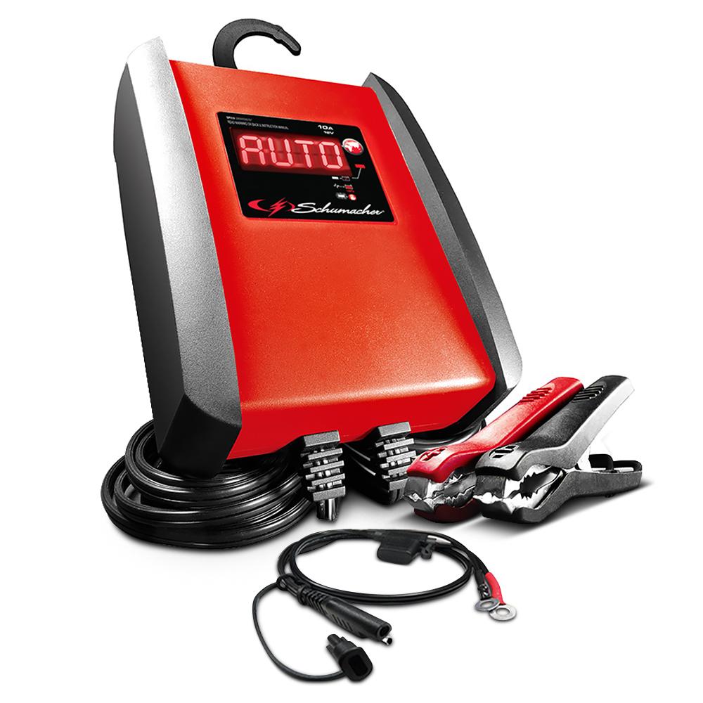 Schumacher SPi6 (94065091i) 12V-6A Digital Scrolling Display Battery Charger