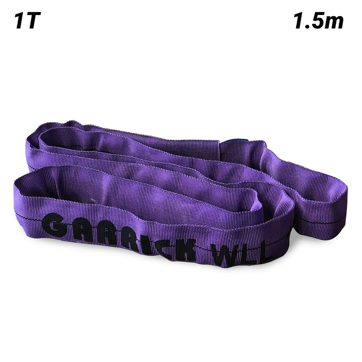 Garrick GRS1T1.5M 1T 1.5m Round Slings - Purple