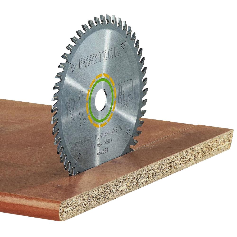 Festool 491952 (HW 160X2.2X20 W48) 160mm (6-1/4") 48-Teeth Wood Saw Blade