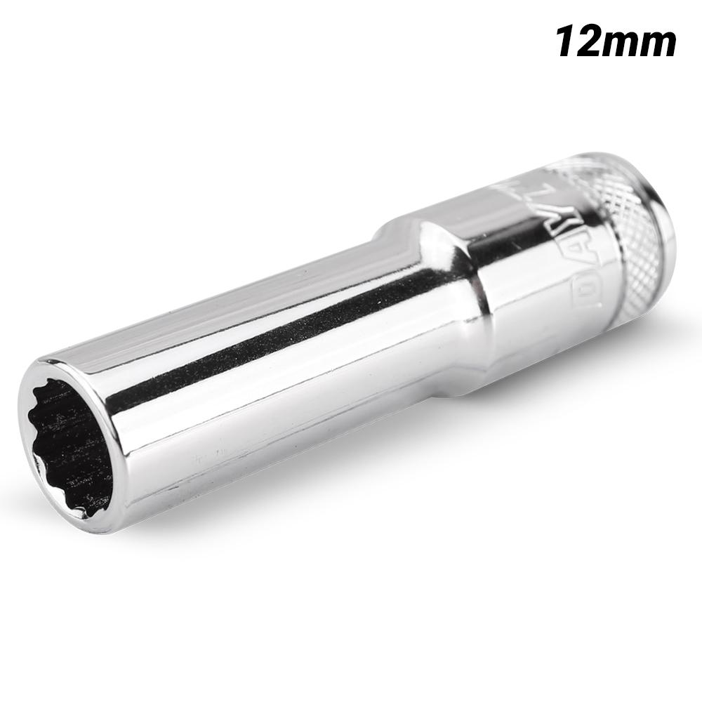Daytona D1212DS 1/2" Drive 12 Point 12mm Metric Deep Socket