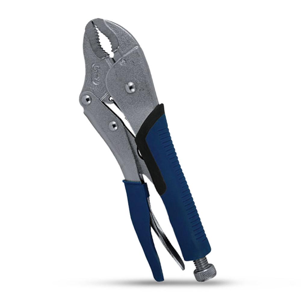 ITM TM603-203 250mm TPR Rubber Grip Curved Jaw Locking Plier