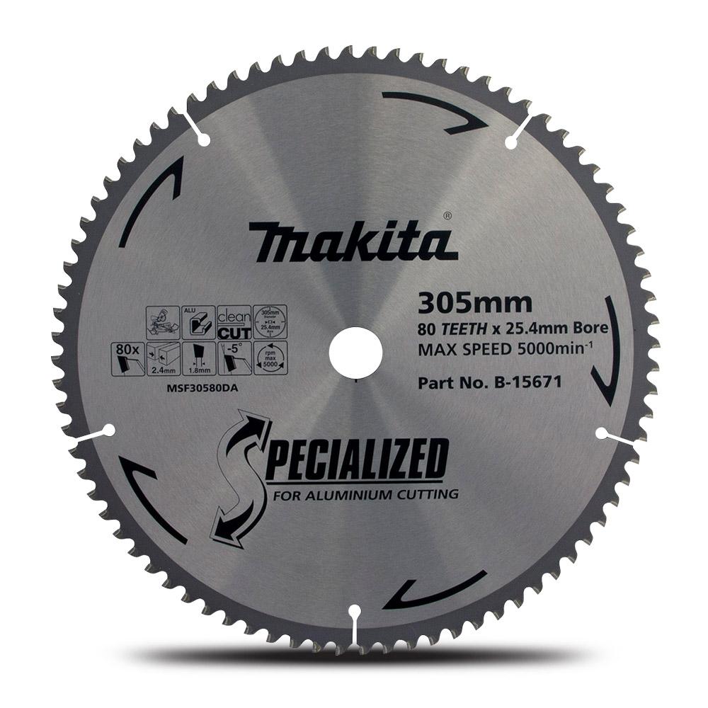 Makita B-15671 305mm (12") 80T Aluminium Cutting TCT Saw Blade