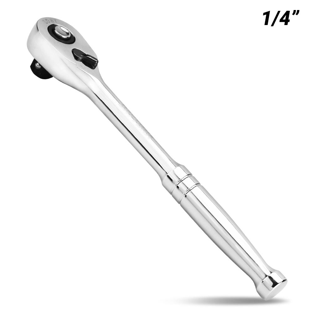 Daytona D14RH Professional Series 1/4" Drive 108T Reversible Ratchet Handle
