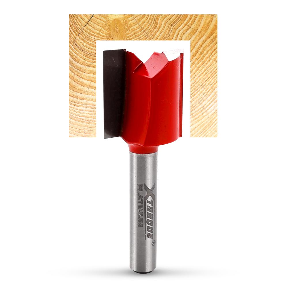 Xtorque XP1814 Platinum 18mm Straight Fluted 1/4" Shank Router Bit